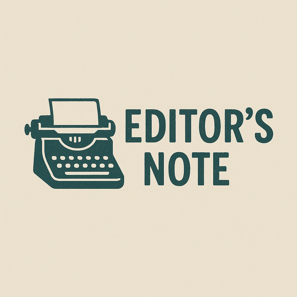 Editor’s Note