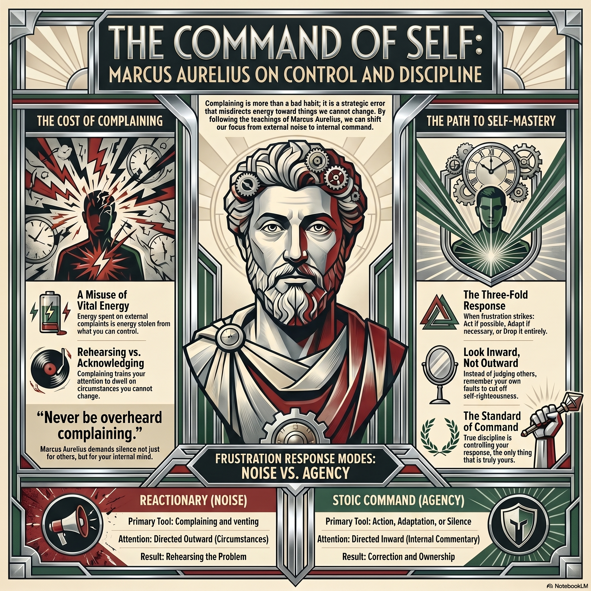 Stop Complaining: What Marcus Aurelius Teaches About Control and Discipline