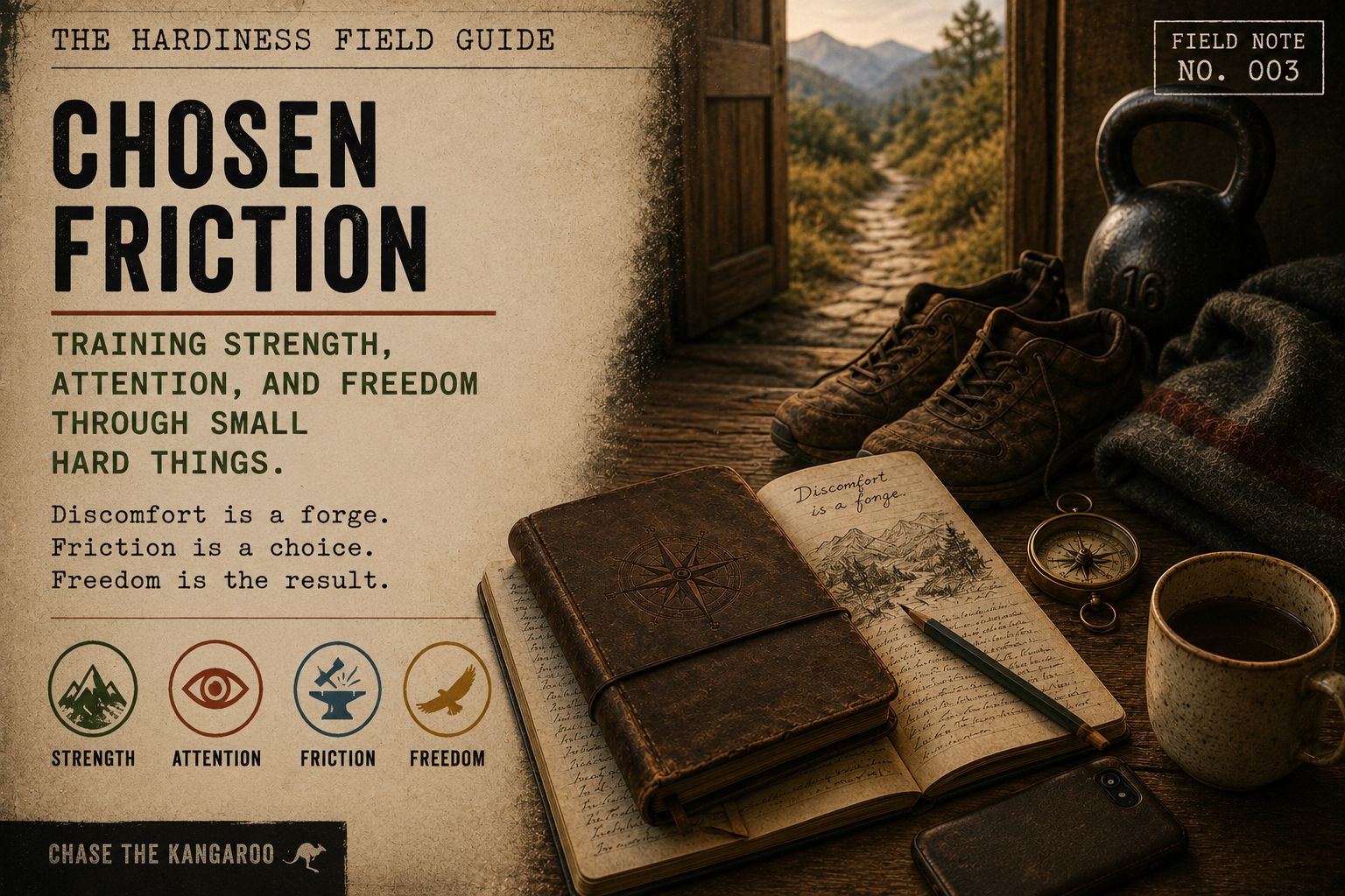 Chosen Friction: The Wise Practice of Voluntary Discomfort